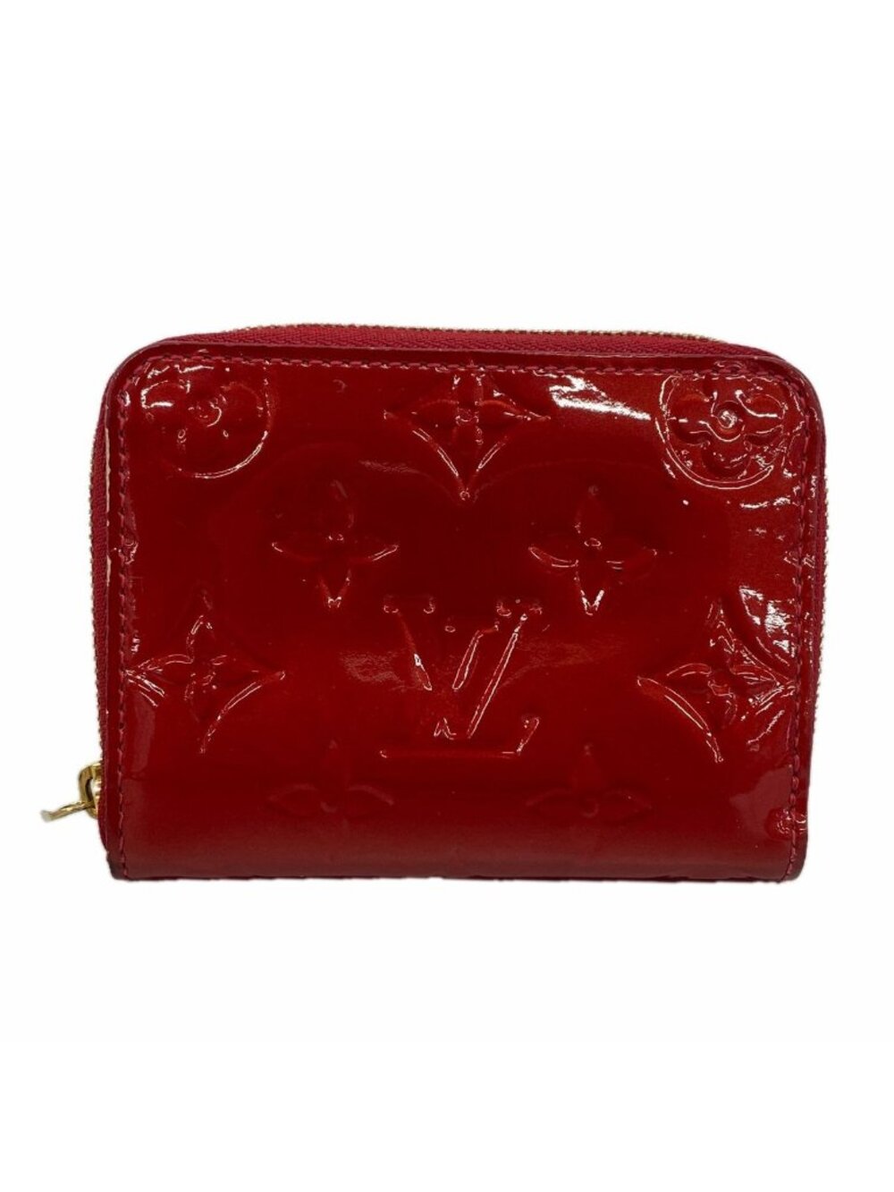 Louis Vuitton Coin Purse Vernis Zippy Pomme D'amour